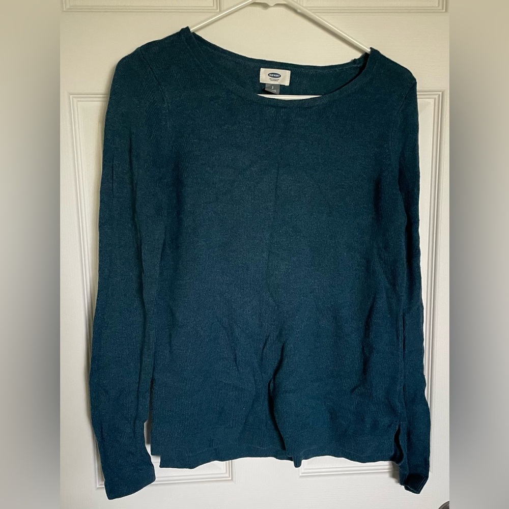 Old Navy Blue Knit Sweater